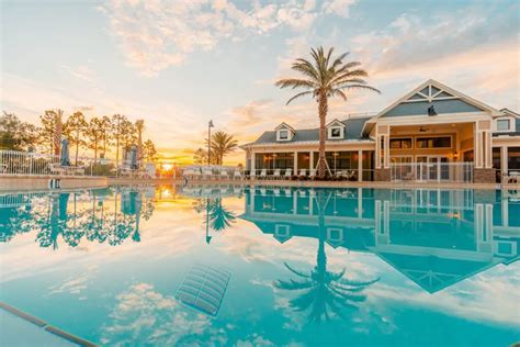 family pools in the villages